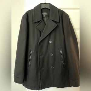 INC Men’s Black Peacoat